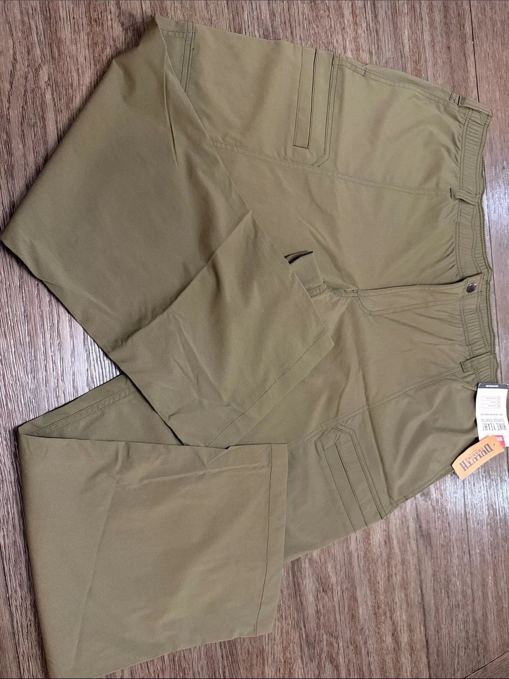Big and Tall, Duluth Trading Co Men's Cargo Pants in Olive Drab
